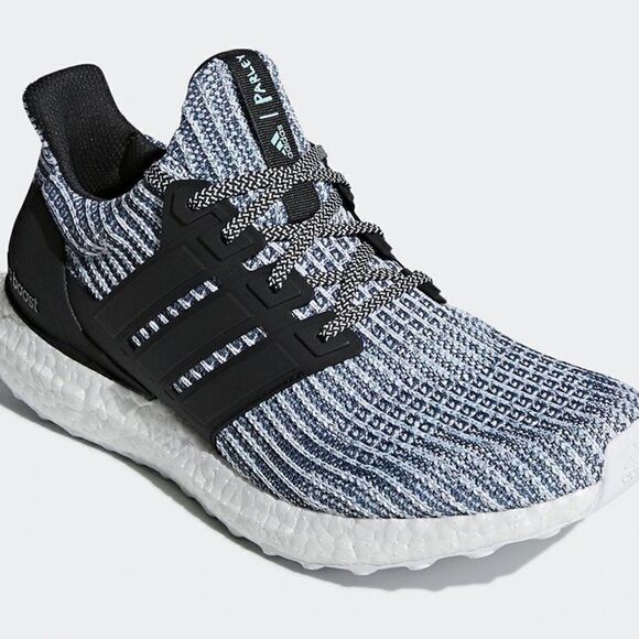JUST SOLD Adidas Parley X Ultra Boost 4.0 Ftwr White/Carbon Blue/Spirit 9US - Picture 1 of 10